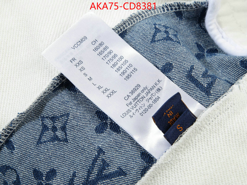Clothing-LV,how quality , ID: CD8381,$: 75USD