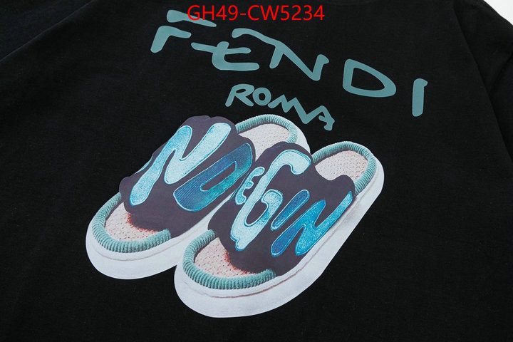 Clothing-Fendi,what is top quality replica , ID: CW5234,$: 49USD