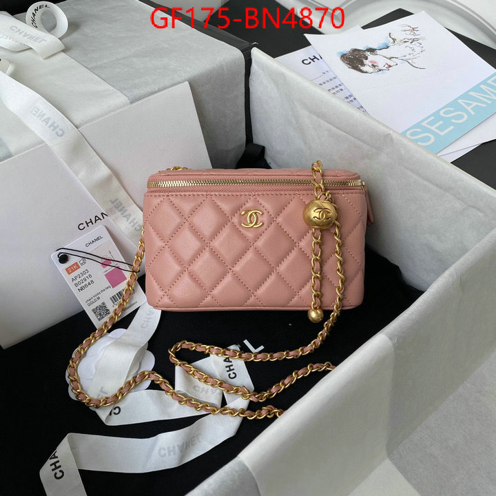 Chanel Bags(TOP)-Vanity,ID: BN4870,$: 175USD