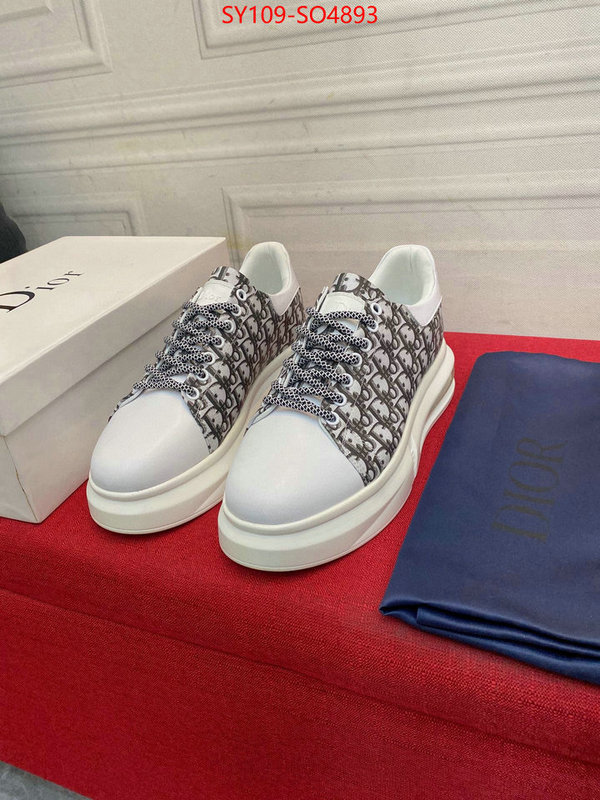 Men shoes-Dior,quality replica , ID: SO4893,$: 109USD