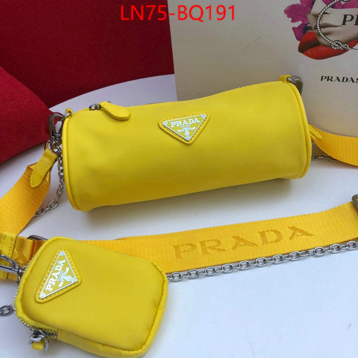 Prada Bags(4A)-Diagonal-,2023 perfect replica designer ,ID: BQ191,$: 75USD