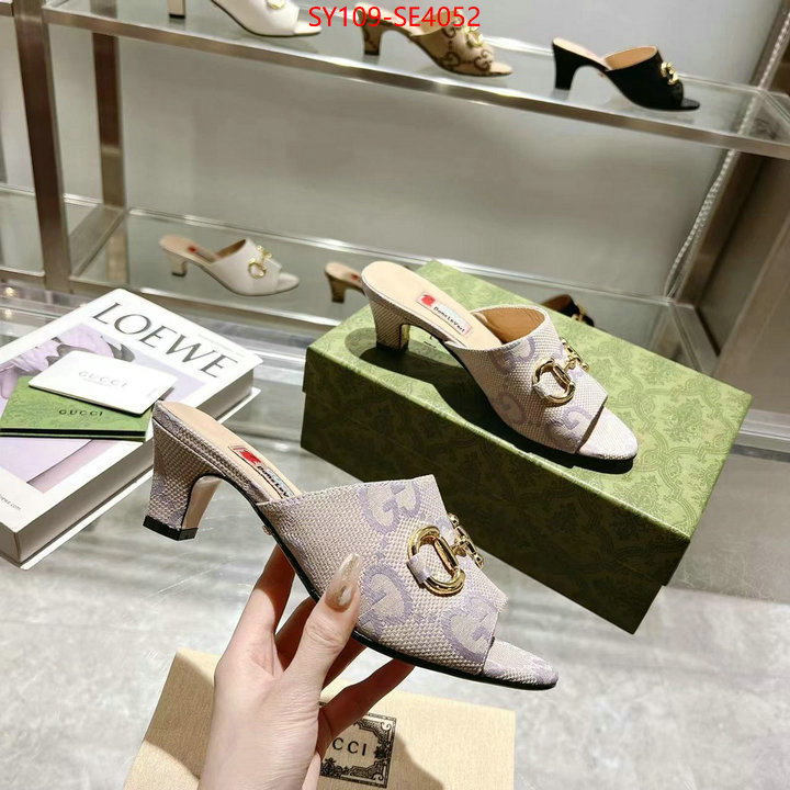 Women Shoes-Gucci,top grade , ID: SE4052,$: 109USD