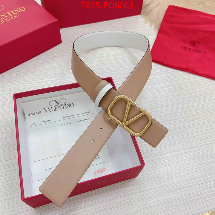 Belts-Valentino,cheap high quality replica , ID: PD6063,$: 75USD