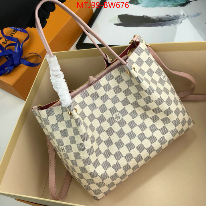 LV Bags(4A)-Handbag Collection-,how quality ,ID: BW676,$: 99USD
