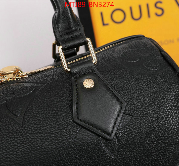 LV Bags(4A)-Speedy-,high quality happy copy ,ID: BN3274,$: 89USD