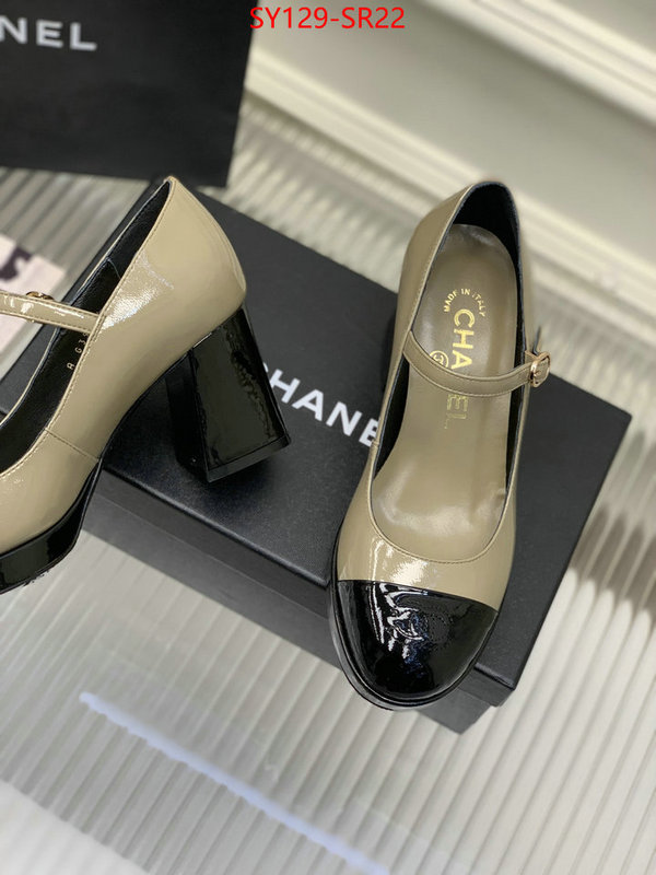 Women Shoes-Chanel,mirror copy luxury , ID: SR22,$: 129USD