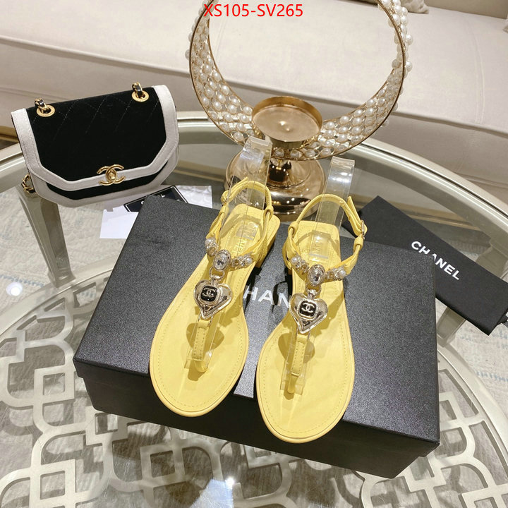 Women Shoes-Chanel,top quality designer replica , ID: SV265,$: 105USD