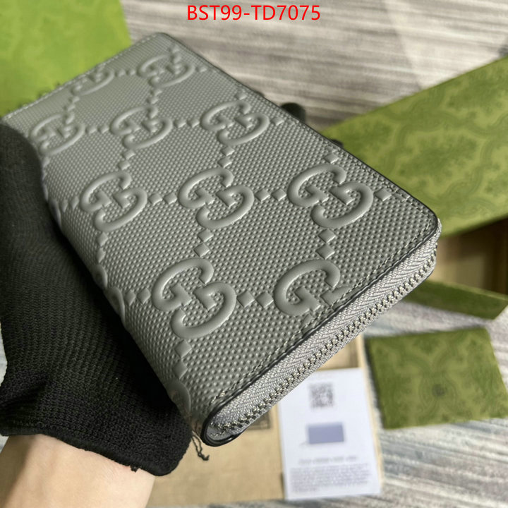 Gucci Bags(TOP)-Wallet-,ID: TD7075,$: 99USD