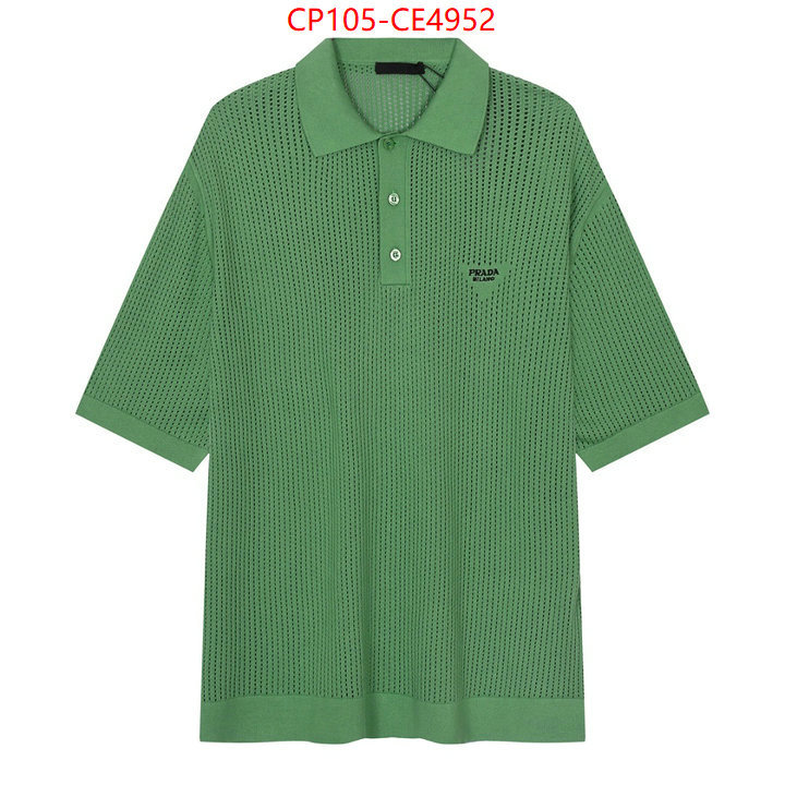 Clothing-Prada,can you buy knockoff , ID: CE4952,$: 105USD