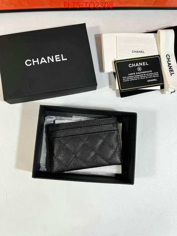 Chanel Bags(TOP)-Wallet-,ID: TO2308,$: 75USD