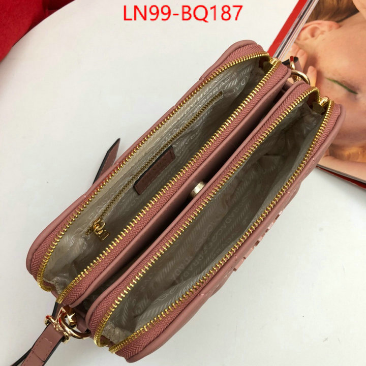 Prada Bags(4A)-Diagonal-,aaaaa quality replica ,ID: BQ187,$: 99USD