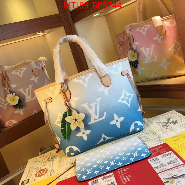 LV Bags(4A)-Neverfull-,brand designer replica ,ID: BP3744,$: 89USD