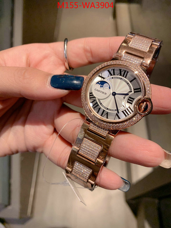 Watch(4A)-Cartier,top brands like , ID: WA3904,$: 155USD