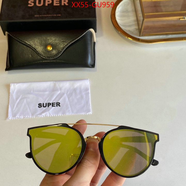 Glasses-Super,luxury fashion replica designers , ID: GU959,$: 55USD