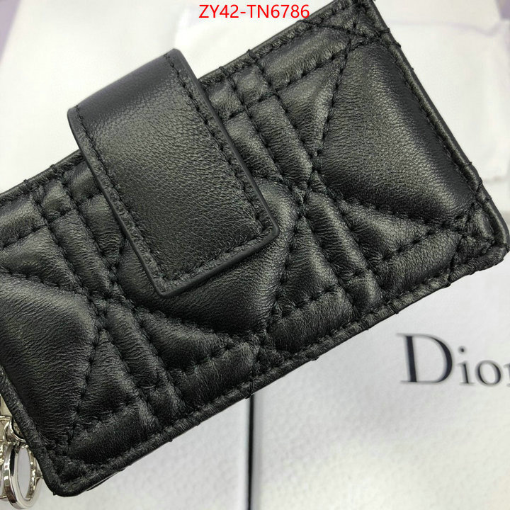 Dior Bags(4A)-Wallet-,ID: TN6786,$: 42USD