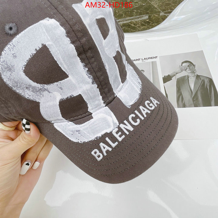 Cap (Hat)-Balenciaga,where to buy the best replica , ID: HD186,$: 32USD