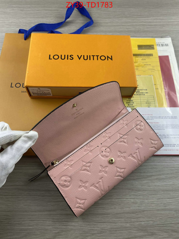 LV Bags(4A)-Wallet,ID: TD1783,$: 39USD