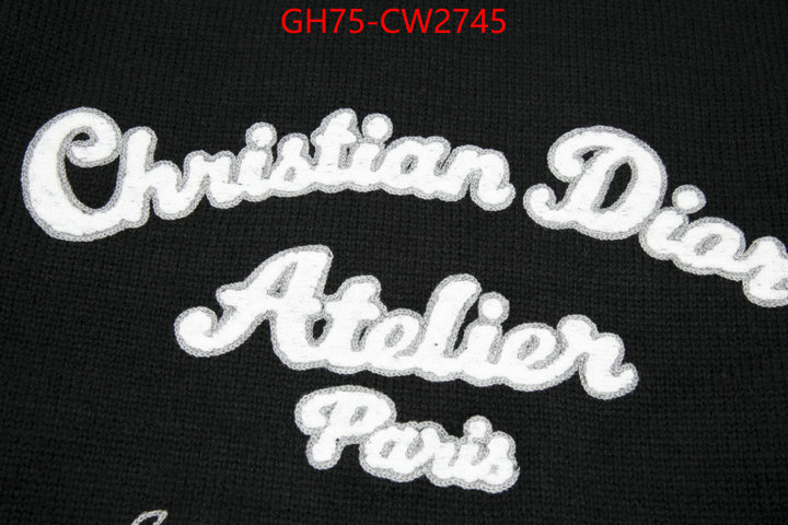 Clothing-Dior,from china 2023 , ID: CW2745,$: 75USD