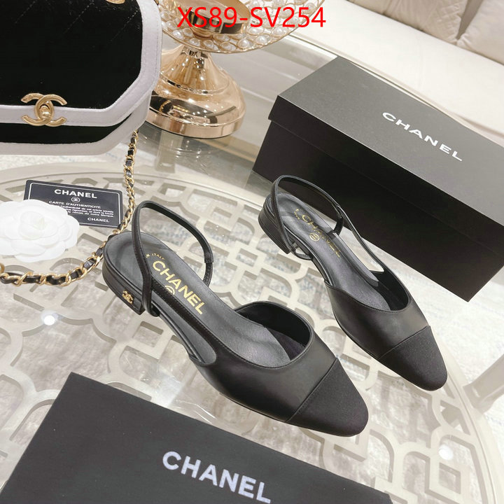 Women Shoes-Chanel,replica for cheap , ID: SV254,$: 89USD