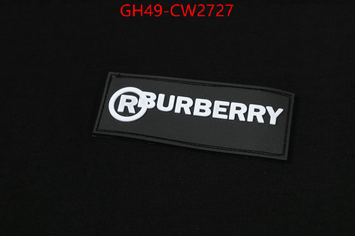 Clothing-Burberry,top fake designer , ID: CW2727,$: 49USD