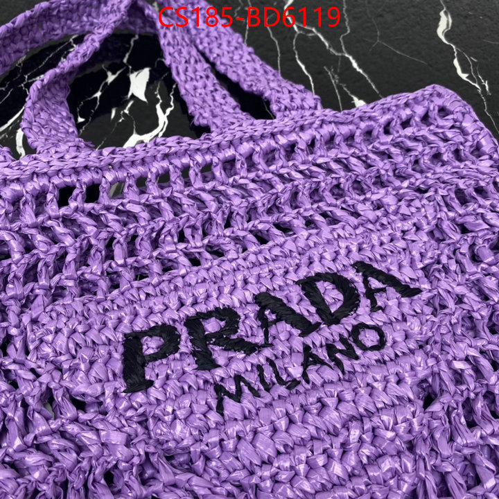 Prada Bags(TOP)-Handbag-,ID: BD6119,$: 185USD