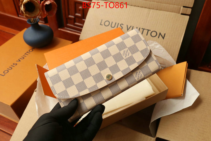 LV Bags(TOP)-Wallet,ID: TO861,$: 75USD