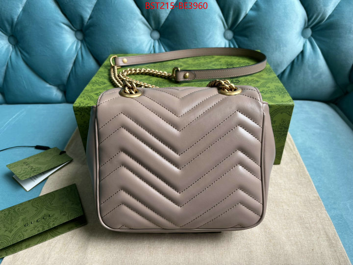 Gucci Bags(TOP)-Marmont,aaaaa+ replica designer ,ID: BE3960,$: 215USD