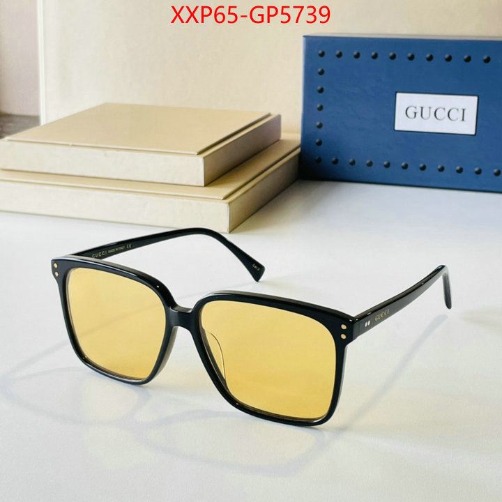 Glasses-Gucci,2023 aaaaa replica 1st copy , ID: GP5739,$: 65USD