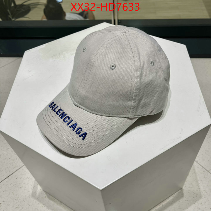 Cap (Hat)-Balenciaga,high quality 1:1 replica , ID: HD7633,$: 32USD