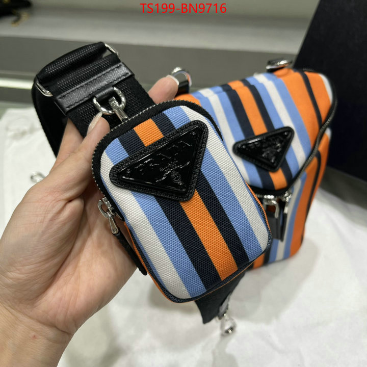 Prada Bags(TOP)-Diagonal-,ID: BN9716,$: 199USD