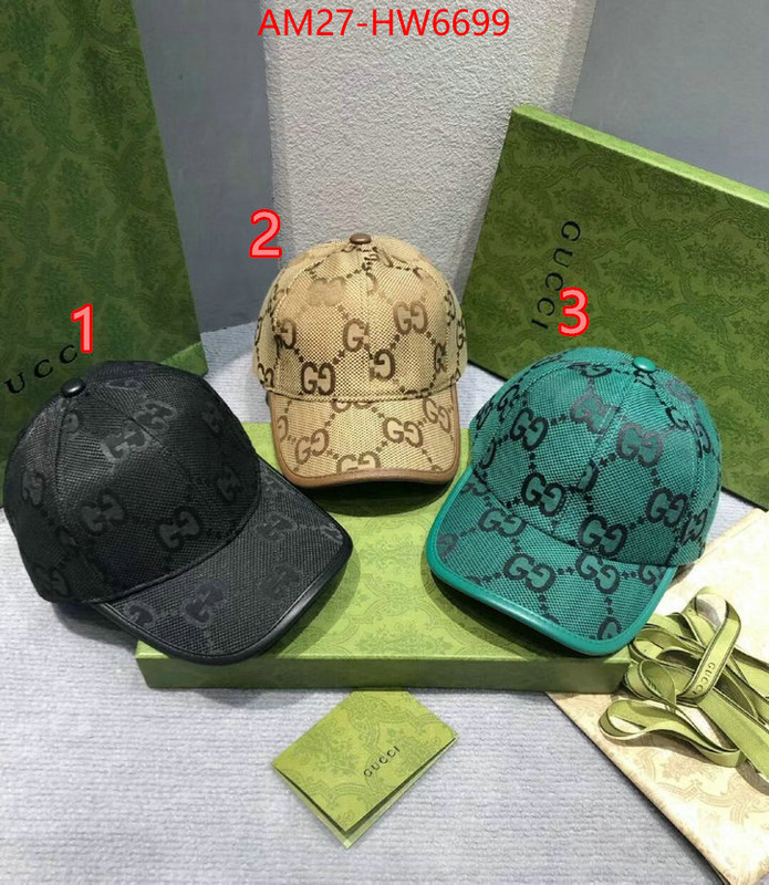 Cap (Hat)-Gucci,quality aaaaa replica , ID: HW6699,$: 27USD