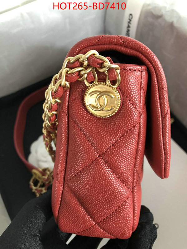 Chanel Bags(TOP)-Diagonal-,ID: BD7410,$: 265USD