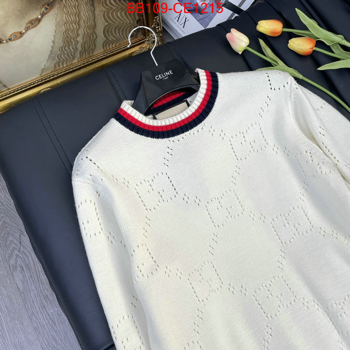 Clothing-Gucci,1:1 clone , ID: CE1215,$: 109USD