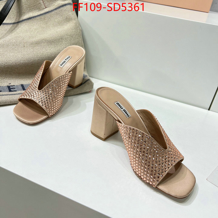 Women Shoes-Miu Miu,7 star quality designer replica , ID: SD5361,$: 109USD