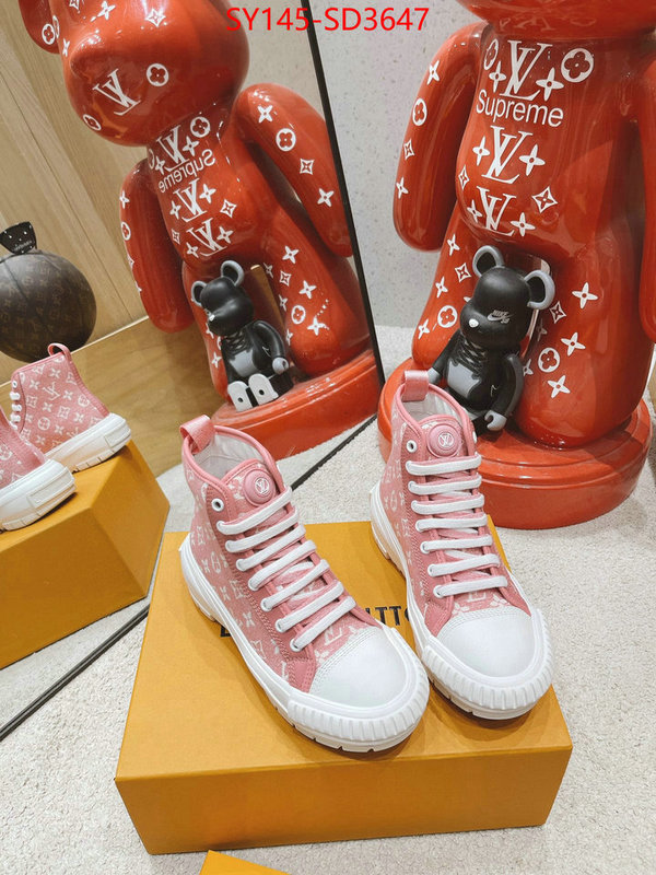 Women Shoes-LV,aaaaa replica , ID: SD3647,$: 145USD