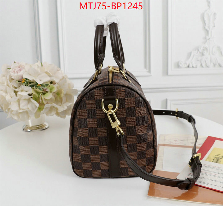 LV Bags(4A)-Speedy-,replica 1:1 ,ID: BP1245,$: 75USD