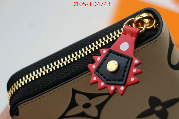 LV Bags(TOP)-Wallet,ID: TD4743,$: 105USD