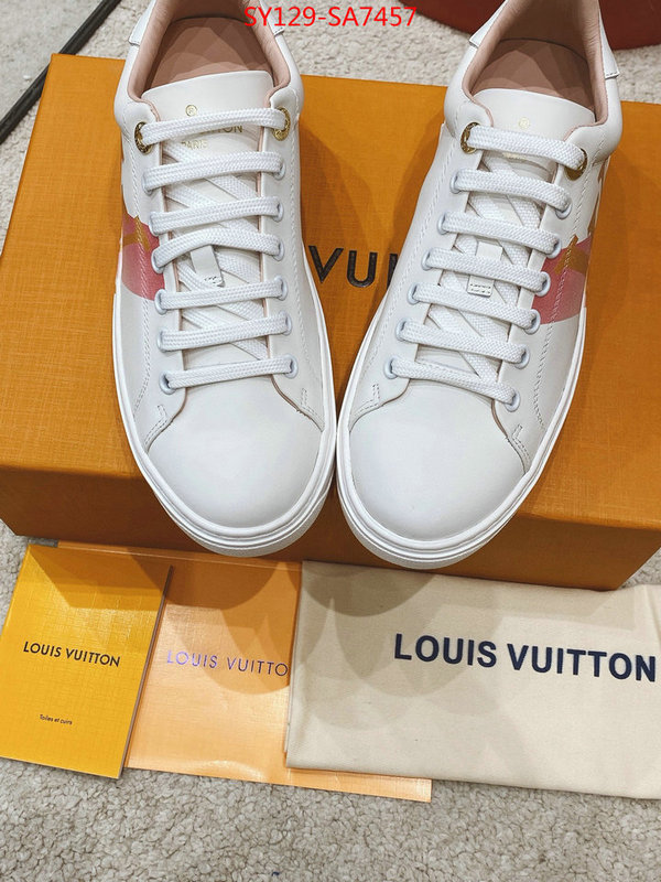 Women Shoes-LV,wholesale replica , ID: SA7457,$: 129USD