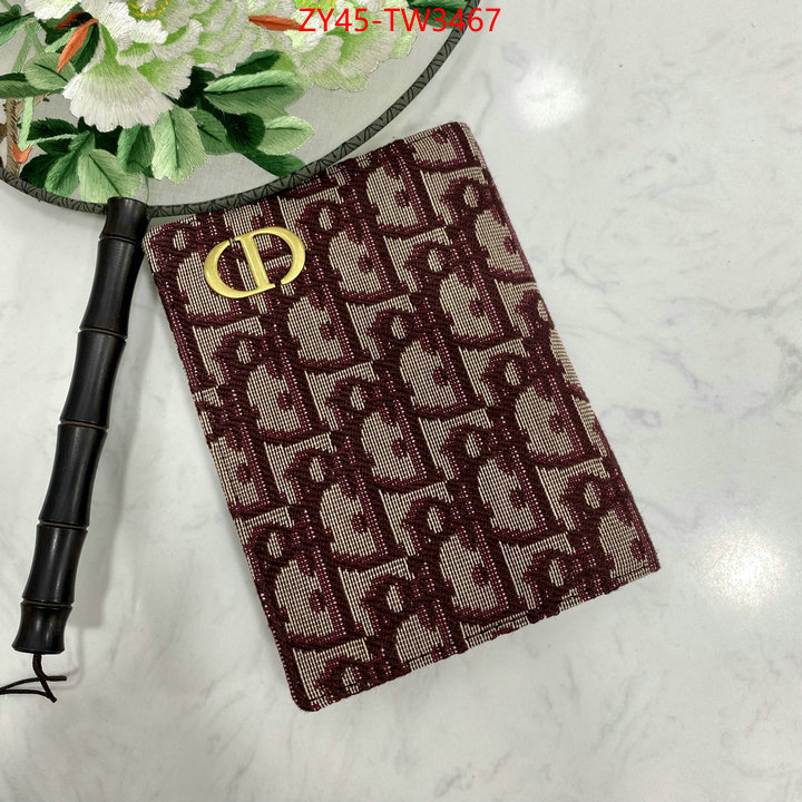 Dior Bags(4A)-Wallet-,ID: TW3467,$: 45USD