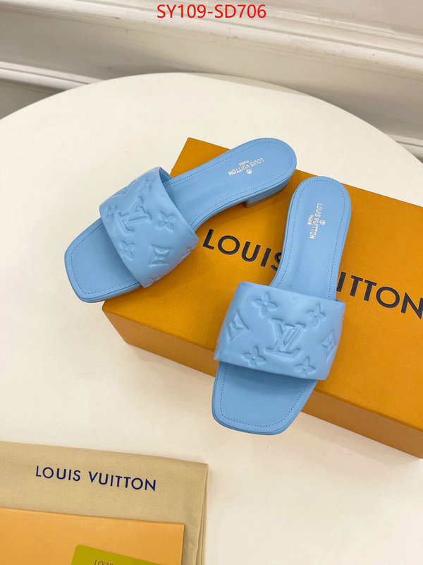 Women Shoes-LV,mirror copy luxury , ID: SD706,$: 109USD