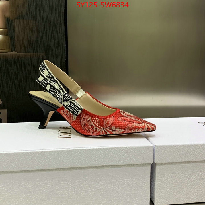 Women Shoes-Dior,replcia cheap from china , ID: SW6834,$: 125USD