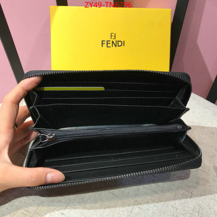 Fendi Bags(4A)-Wallet-,outlet sale store ,ID: TN6796,$: 49USD