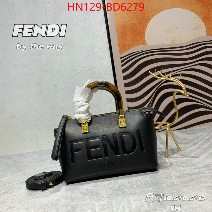 Fendi Bags(4A)-By The Way-,cheap high quality replica ,ID: BD6279,$: 129USD