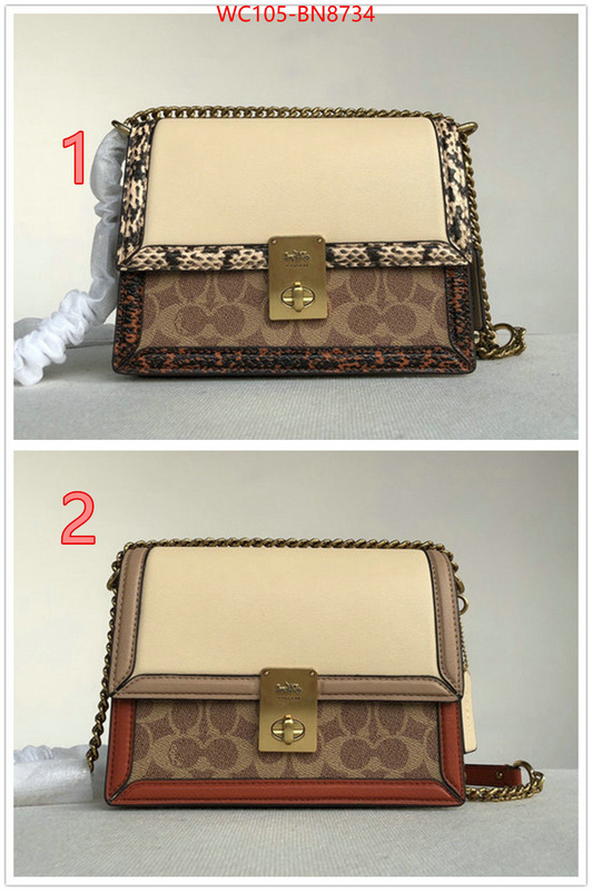 Coach Bags(4A)-Diagonal,replica aaaaa+ designer ,ID: BN8734,$: 105USD