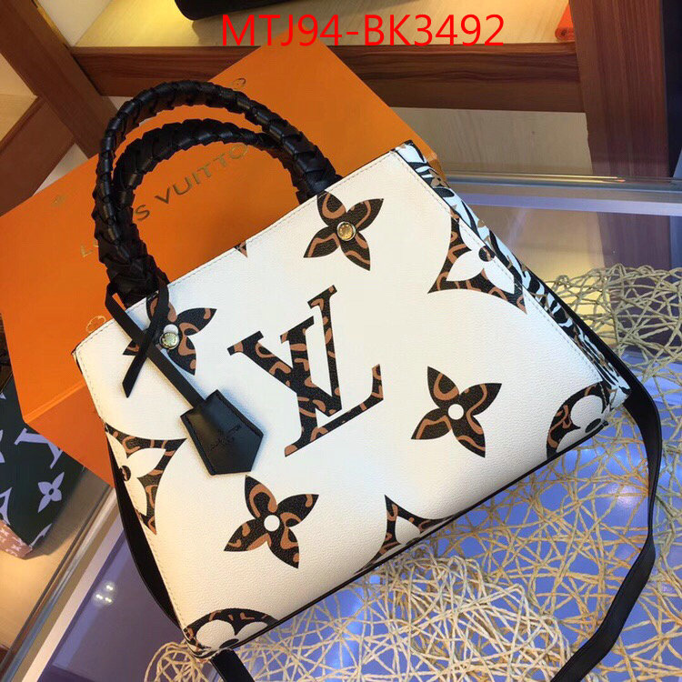 LV Bags(4A)-Handbag Collection-,ID: BK3492,$:94USD