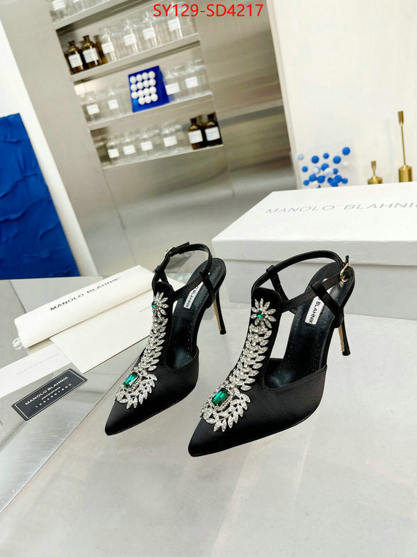 Women Shoes-Manolo Blahnik,where should i buy replica ,perfect quality designer replica , ID: SD4217,$: 129USD