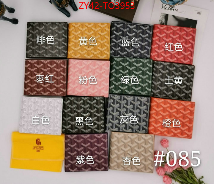 Goyard Bags(4A)-Wallet,counter quality ,ID: TO3953,$: 42USD