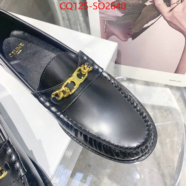 Women Shoes-CELINE,online from china designer , ID: SO2640,$: 125USD