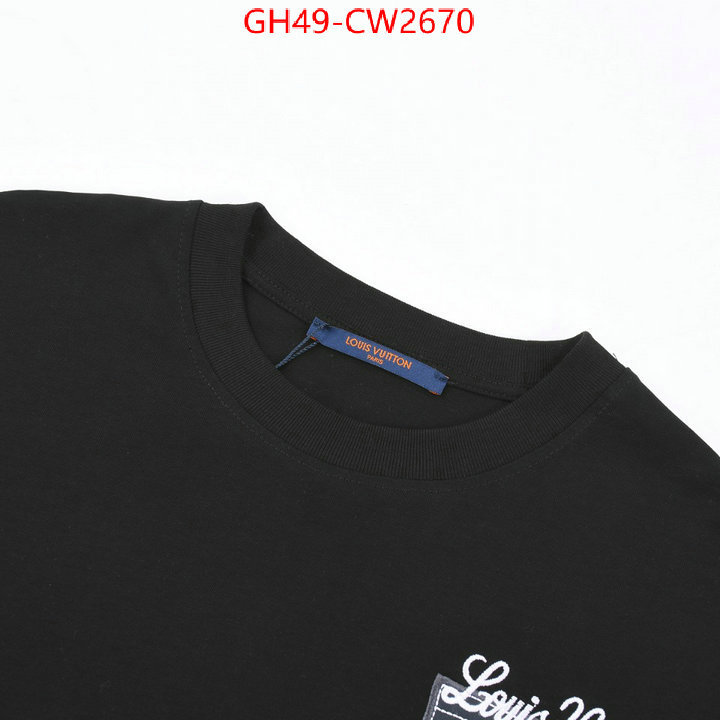 Clothing-LV,best replica new style , ID: CW2670,$: 49USD