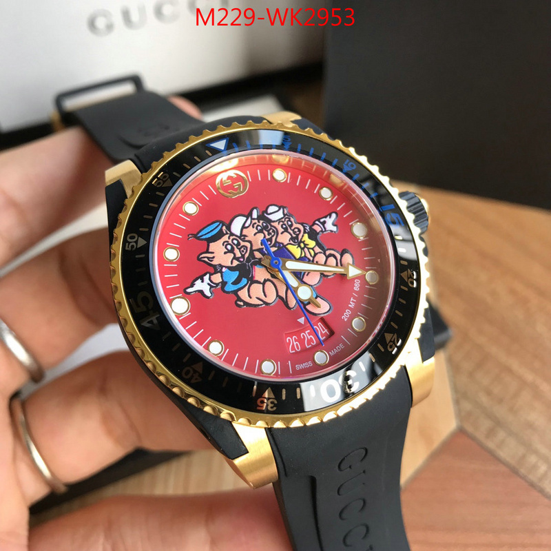 Watch(TOP)-Gucci,buy cheap , ID: WK2953,$:229USD